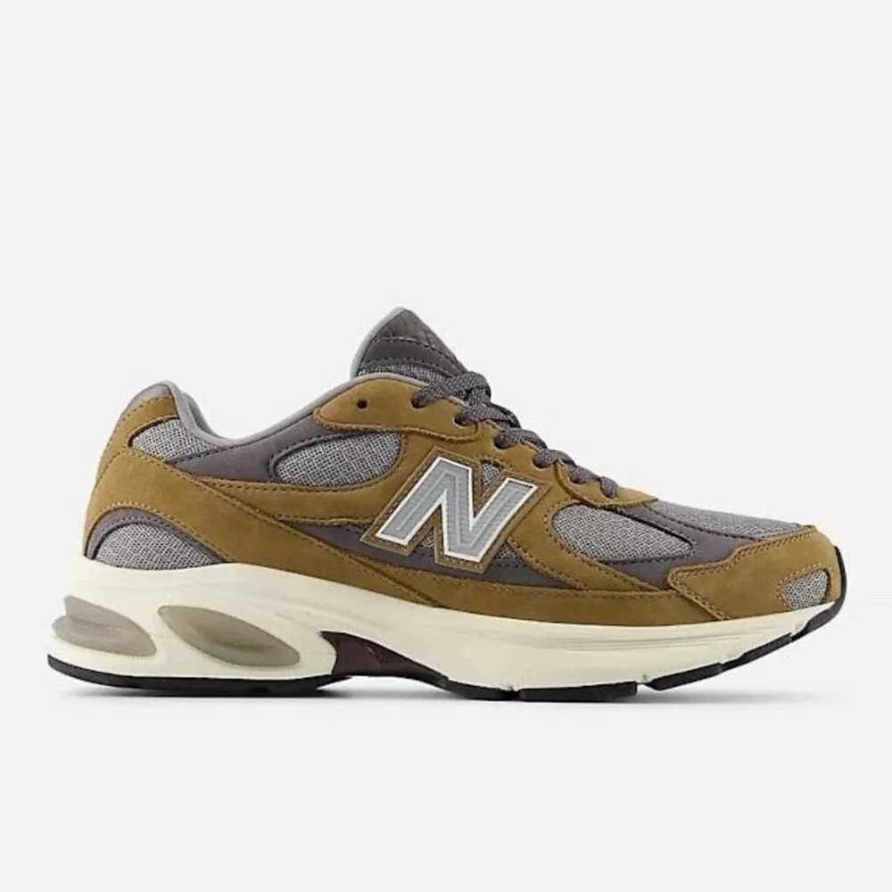 New Balance 2010 Lunar New Year Raw Leather Shadow Grey U201020Q Men's Sz 9.5